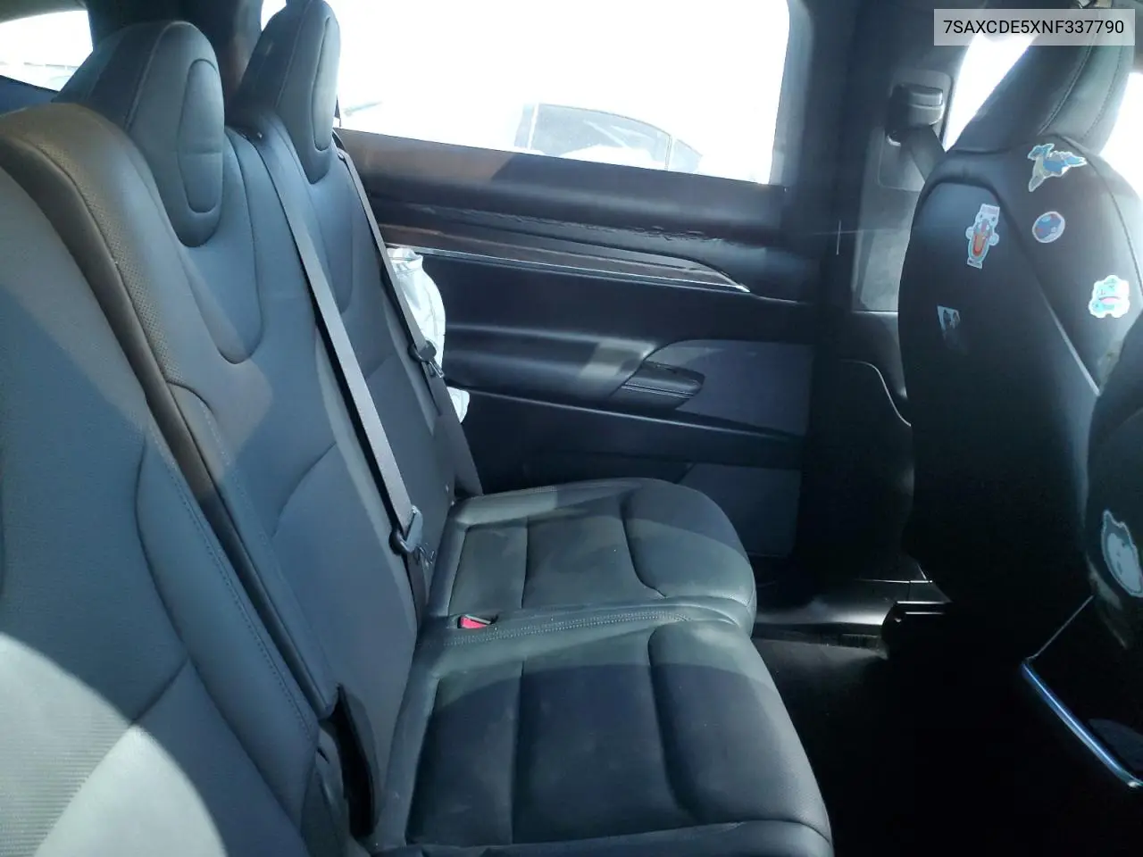 2022 Tesla Model X VIN: 7SAXCDE5XNF337790 Lot: 57107955