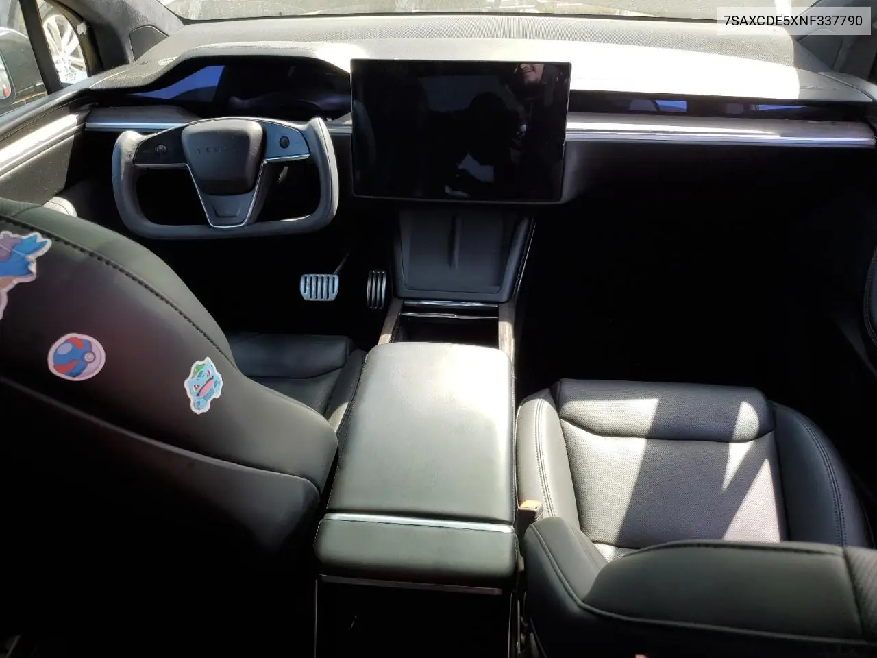 2022 Tesla Model X VIN: 7SAXCDE5XNF337790 Lot: 57107955