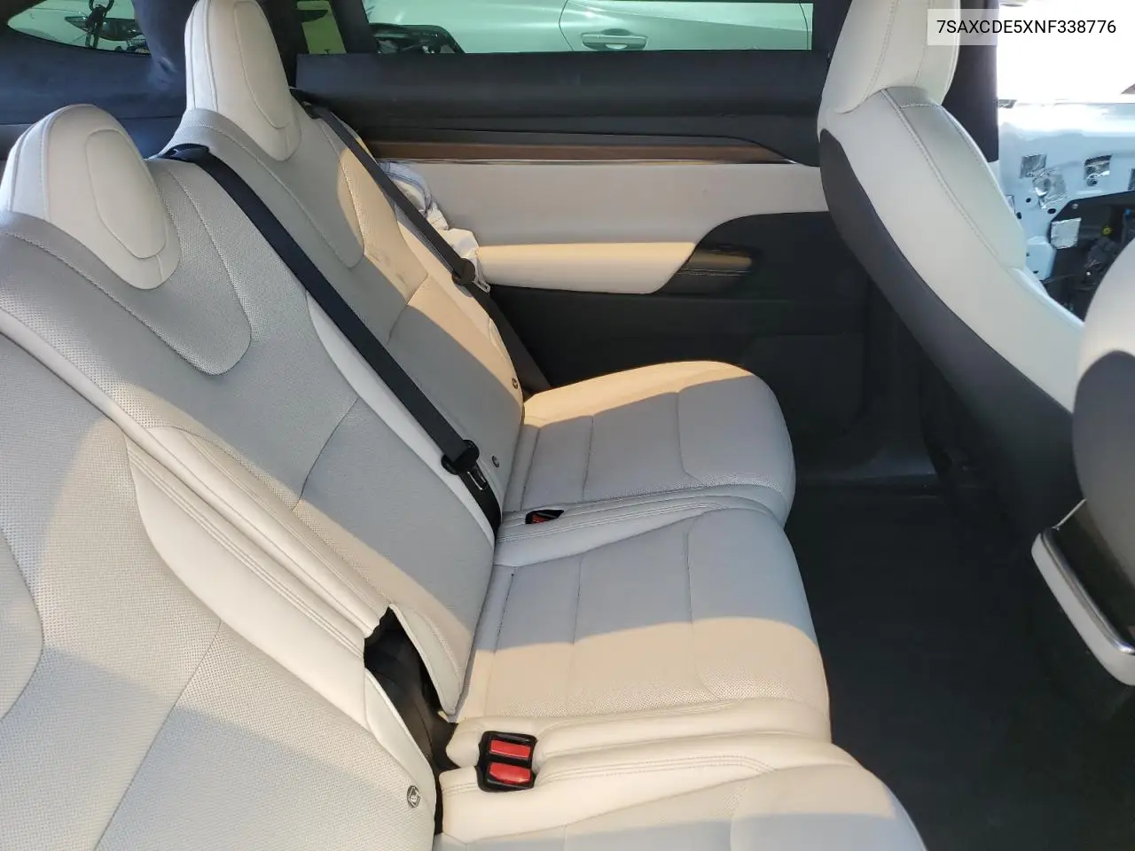 2022 Tesla Model X VIN: 7SAXCDE5XNF338776 Lot: 61865365