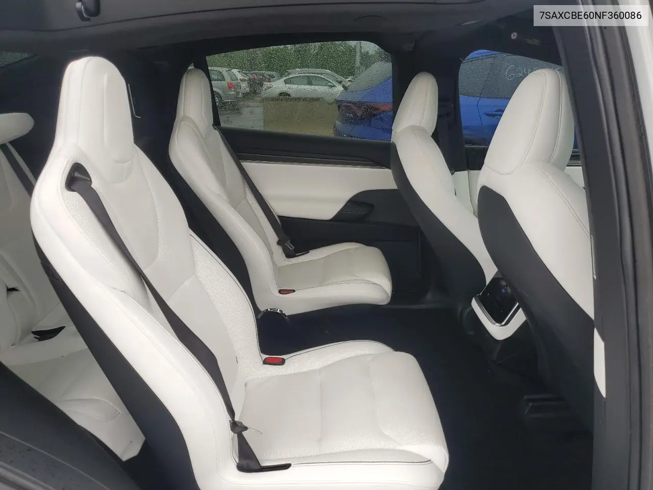 2022 Tesla Model X VIN: 7SAXCBE60NF360086 Lot: 62696045