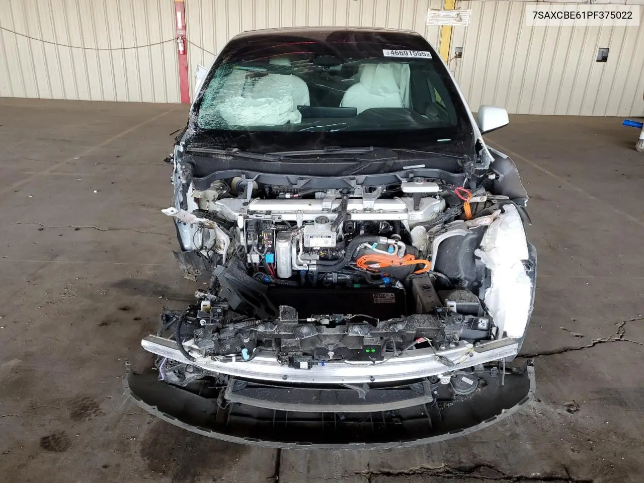 2023 Tesla Model X VIN: 7SAXCBE61PF375022 Lot: 46691555