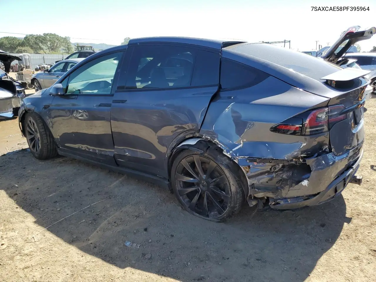 2023 Tesla Model X VIN: 7SAXCAE58PF395964 Lot: 50289865