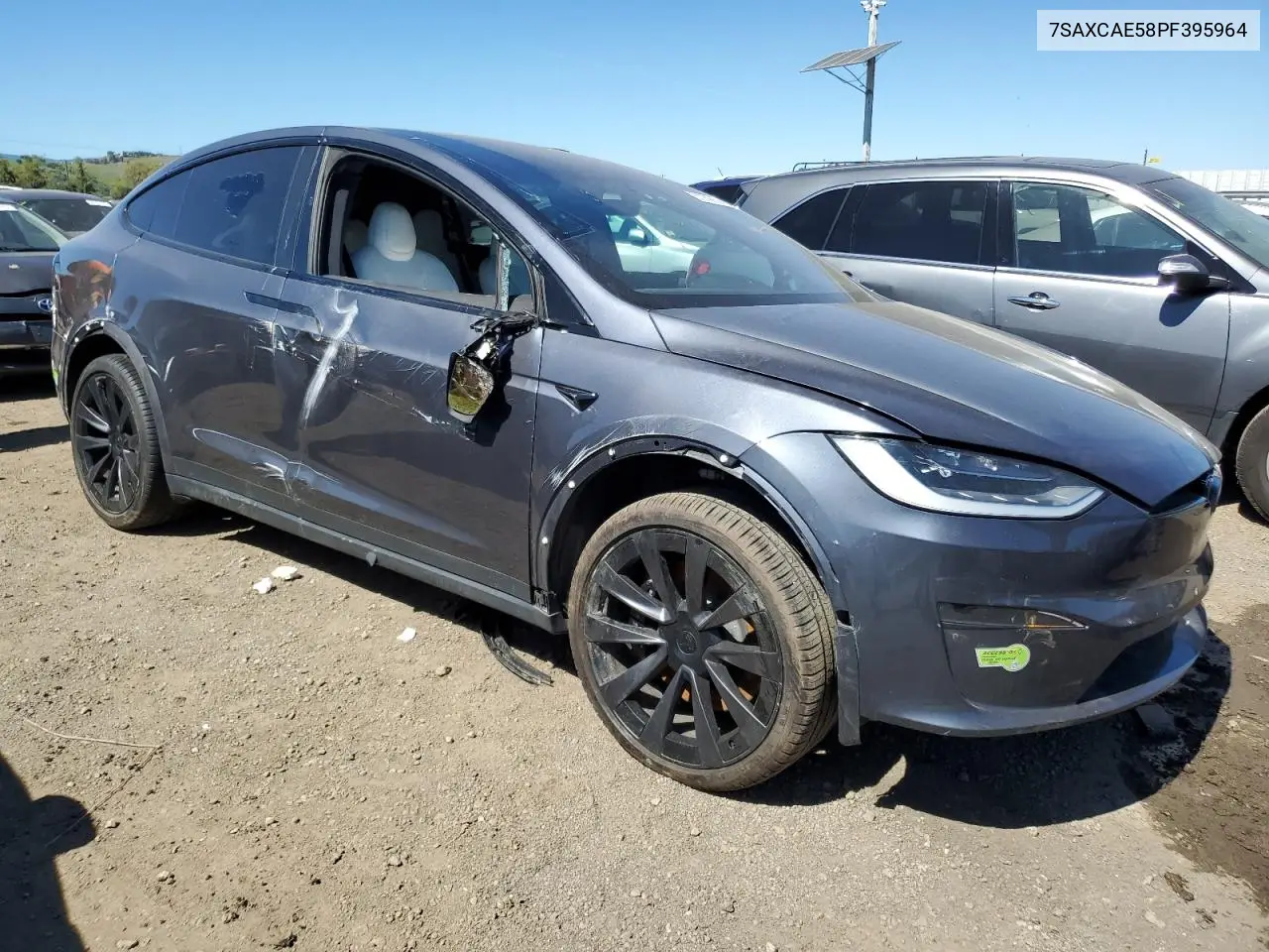 2023 Tesla Model X VIN: 7SAXCAE58PF395964 Lot: 50289865