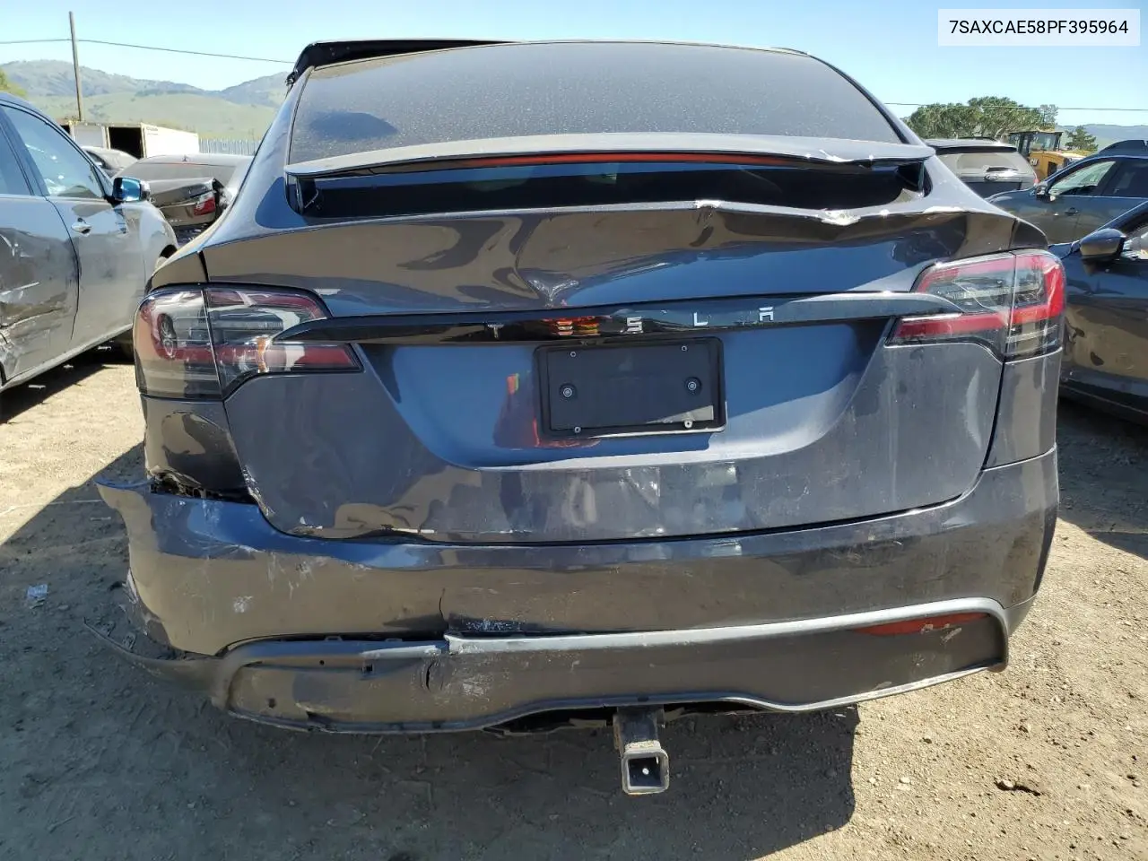 2023 Tesla Model X VIN: 7SAXCAE58PF395964 Lot: 50289865