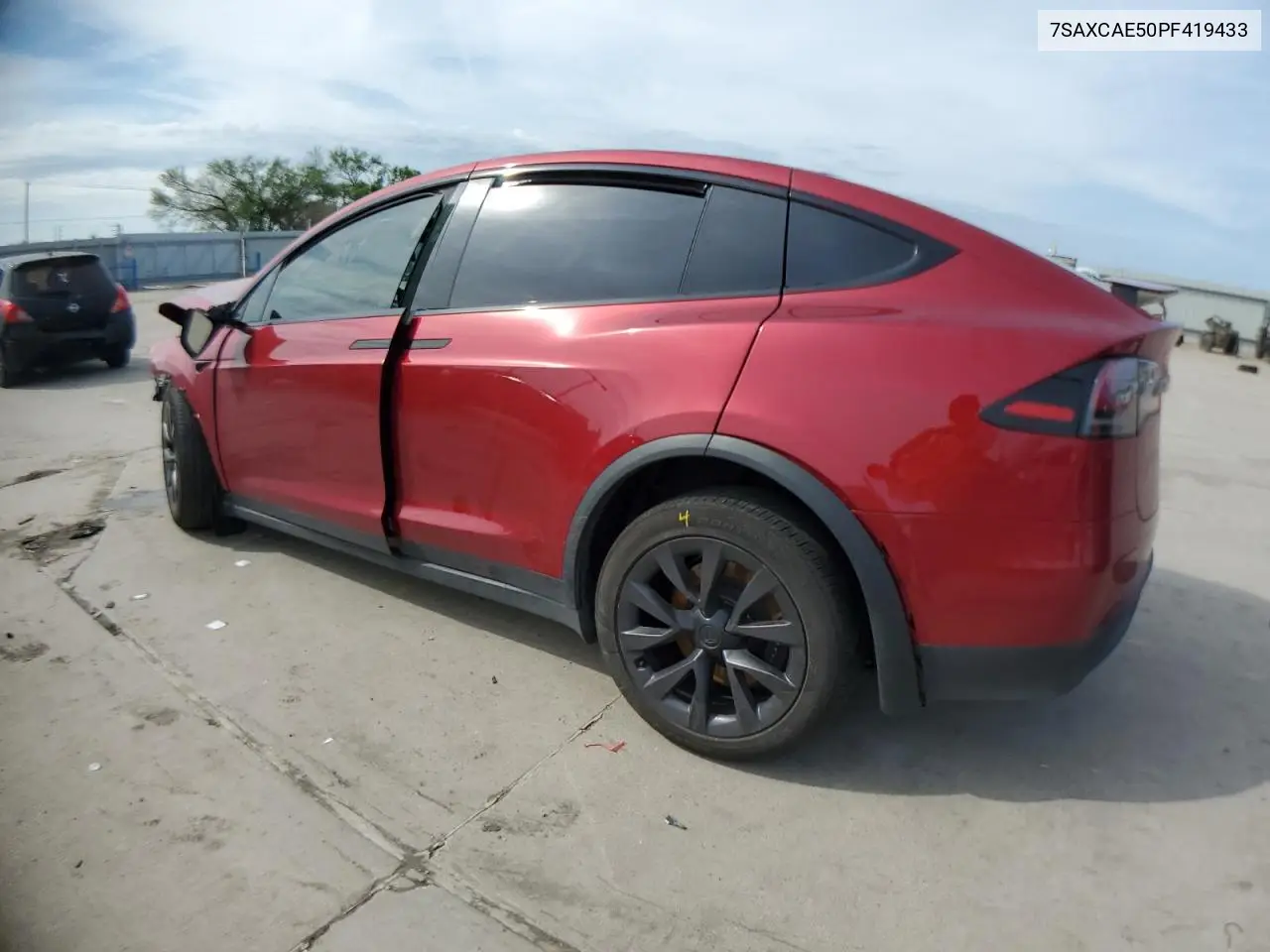 2023 Tesla Model X VIN: 7SAXCAE50PF419433 Lot: 50645565