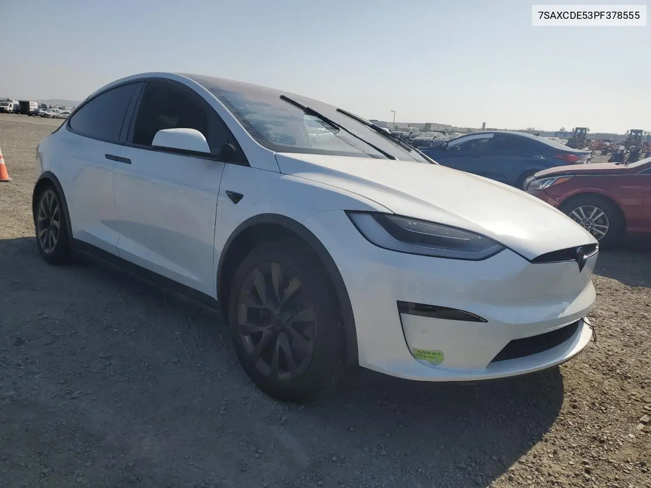 2023 Tesla Model X VIN: 7SAXCDE53PF378555 Lot: 61591855