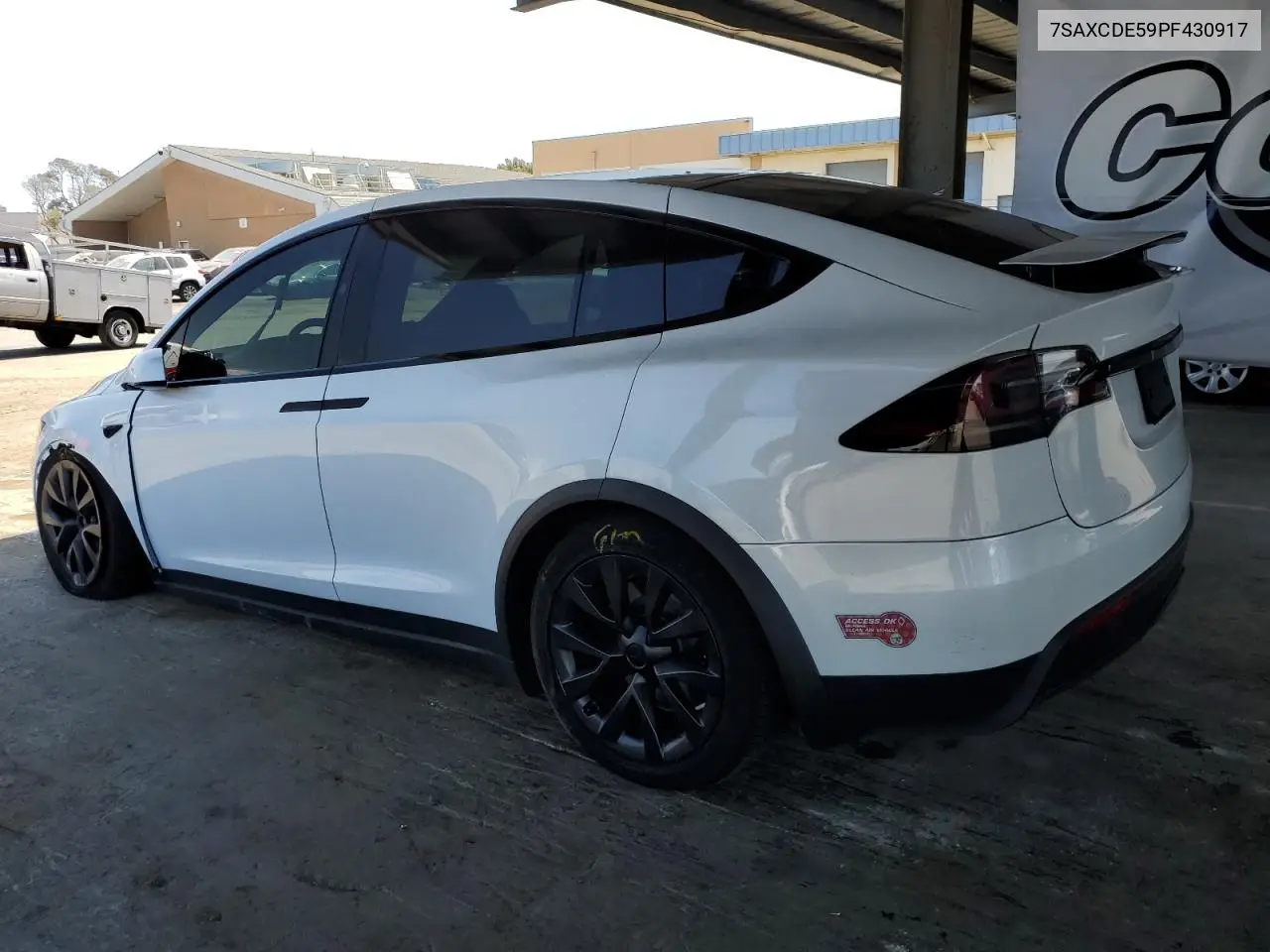 2023 Tesla Model X VIN: 7SAXCDE59PF430917 Lot: 62064755