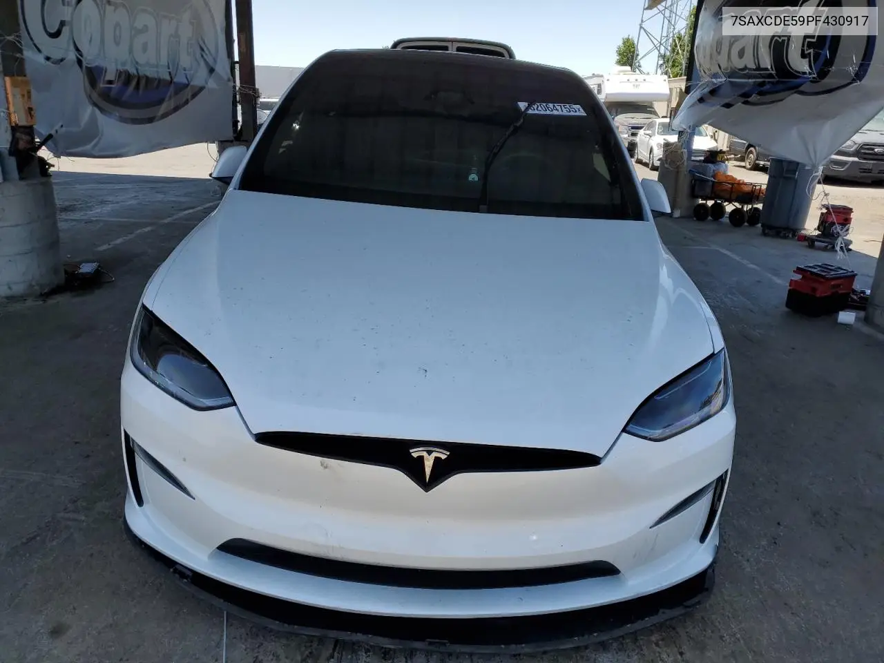 2023 Tesla Model X VIN: 7SAXCDE59PF430917 Lot: 62064755