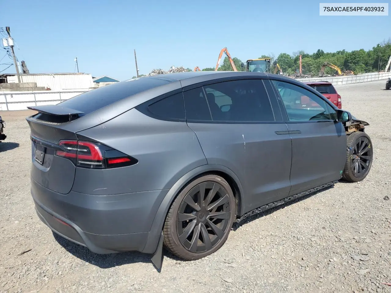 2023 Tesla Model X VIN: 7SAXCAE54PF403932 Lot: 62310845