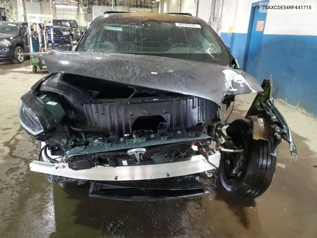 2024 Tesla Model X VIN: 7SAXCDE54RF441715 Lot: 48745165