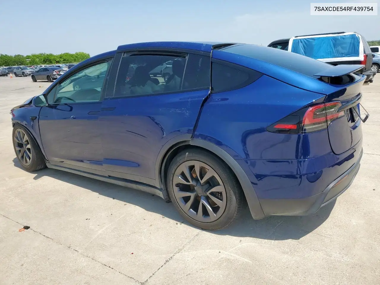 2024 Tesla Model X VIN: 7SAXCDE54RF439754 Lot: 52186885