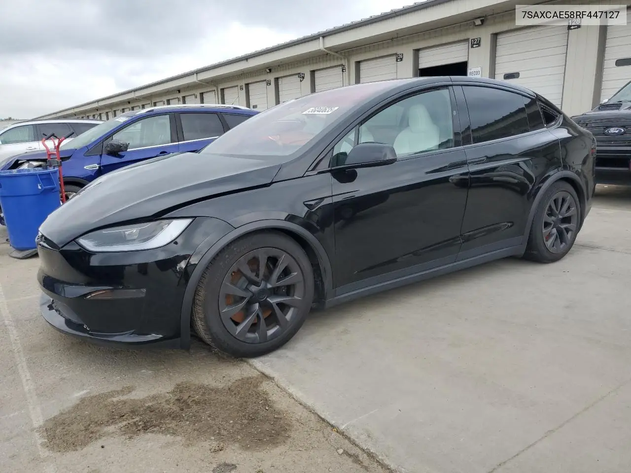 2024 Tesla Model X VIN: 7SAXCAE58RF447127 Lot: 56040635
