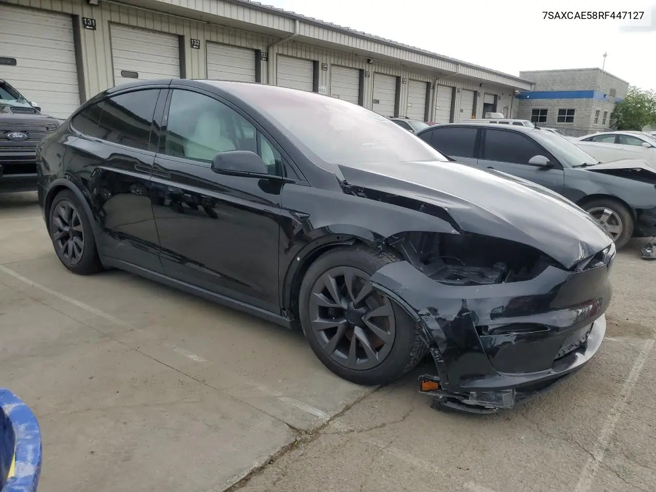 2024 Tesla Model X VIN: 7SAXCAE58RF447127 Lot: 56040635