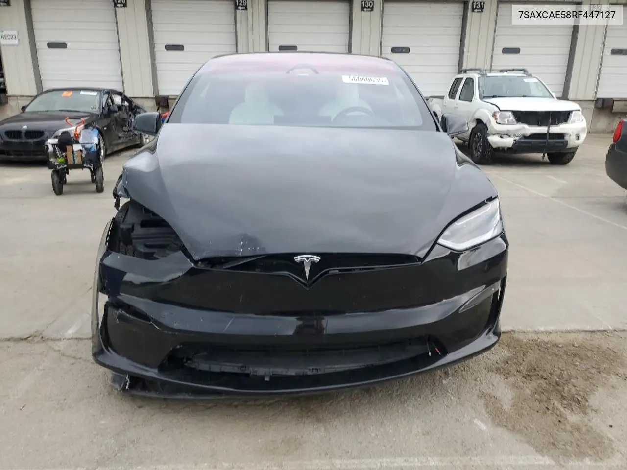 2024 Tesla Model X VIN: 7SAXCAE58RF447127 Lot: 56040635