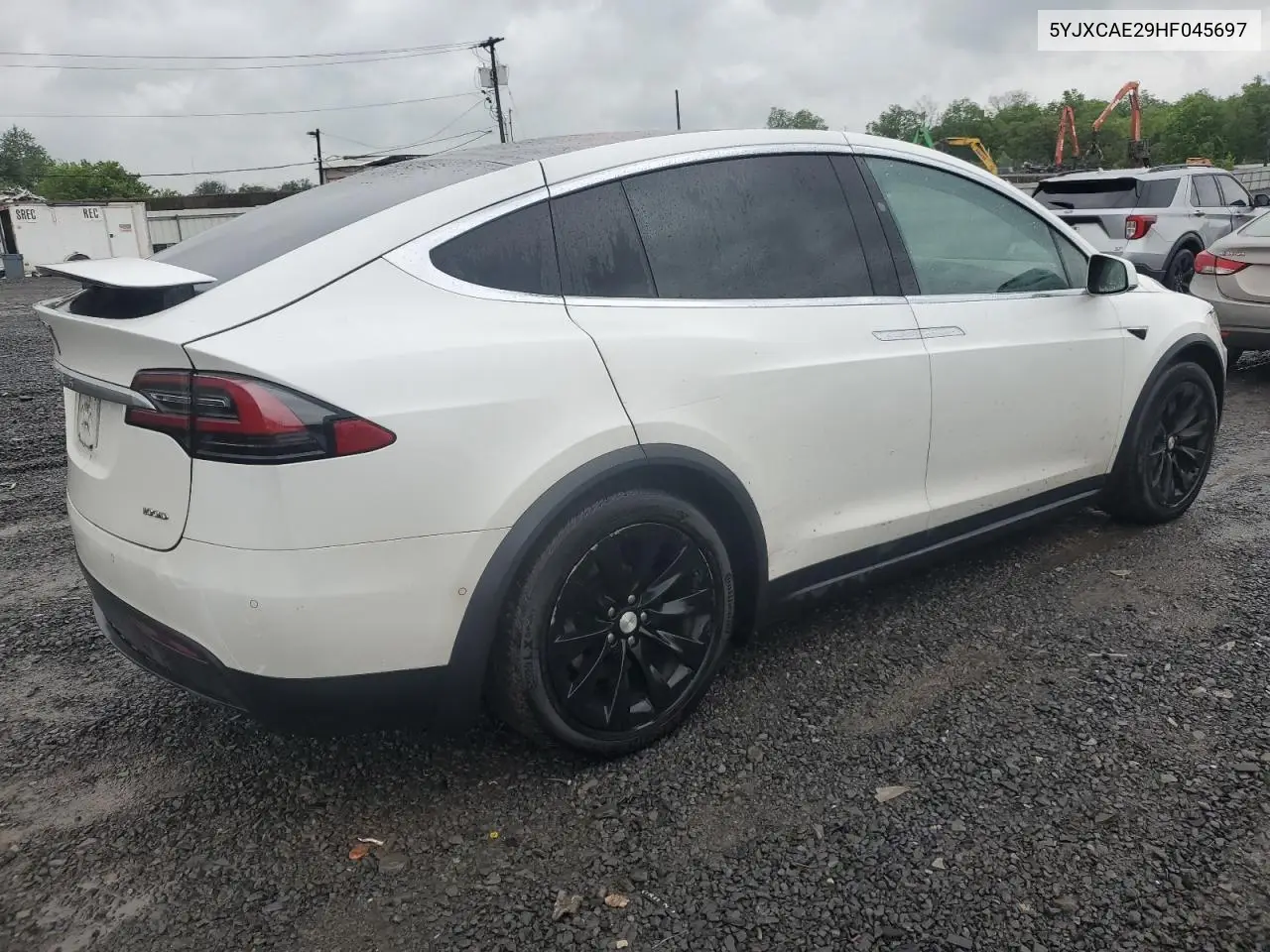 2024 Tesla Model X VIN: 5YJXCAE29HF045697 Lot: 56215485