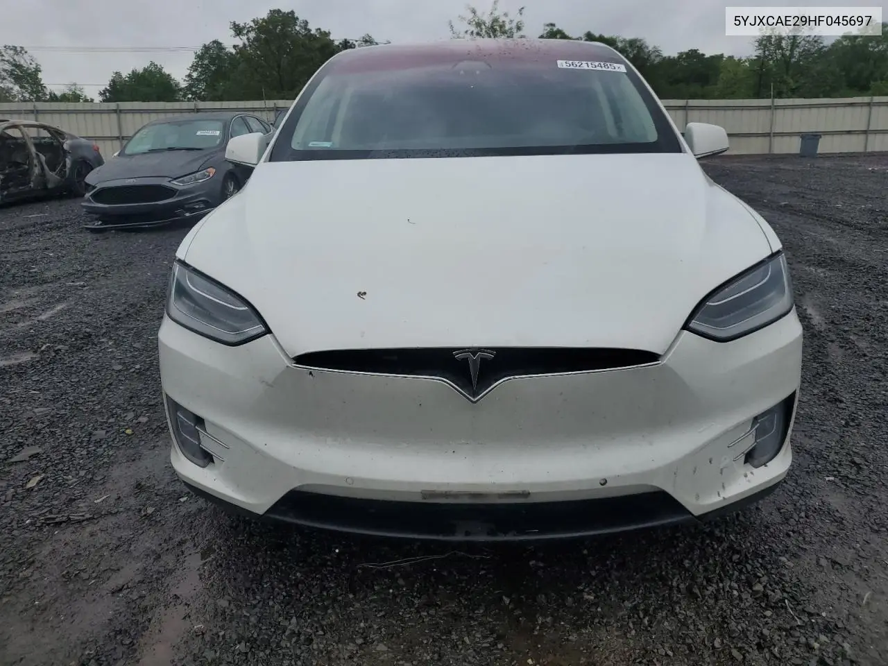2024 Tesla Model X VIN: 5YJXCAE29HF045697 Lot: 56215485