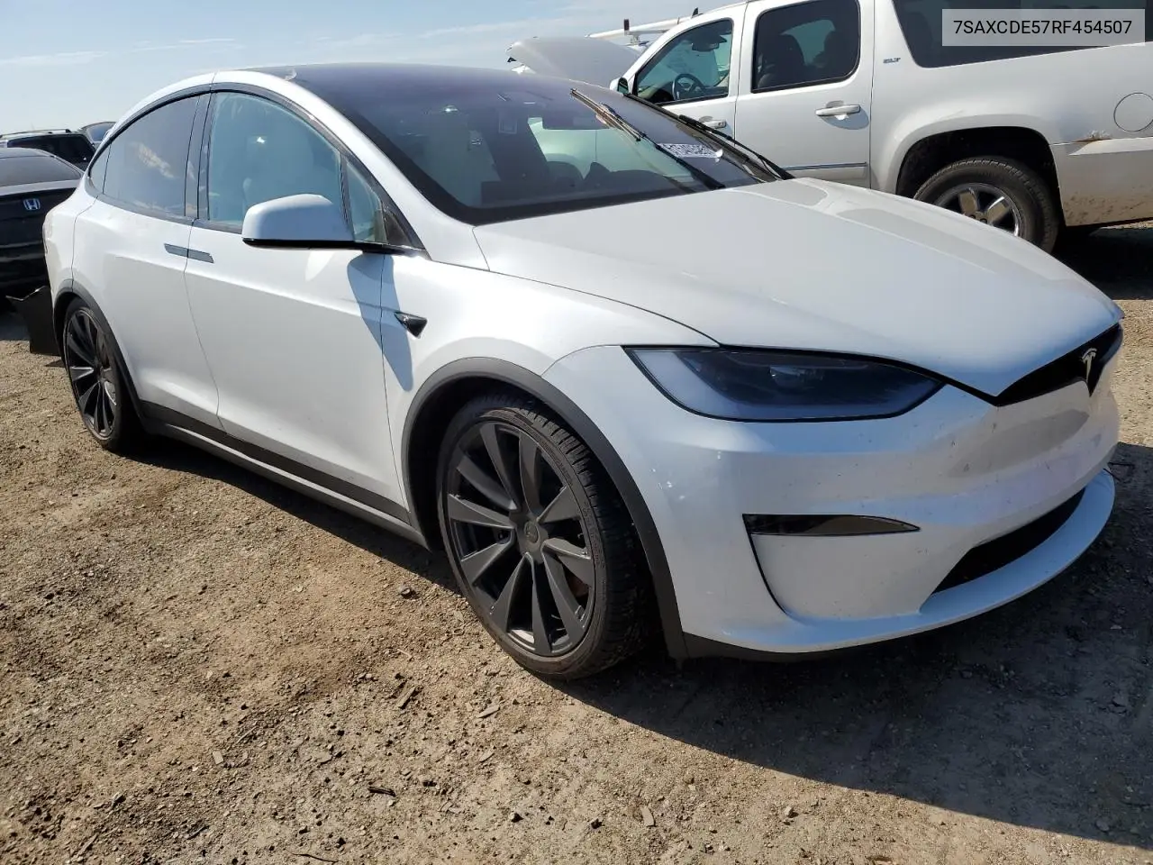 2024 Tesla Model X VIN: 7SAXCDE57RF454507 Lot: 61540525