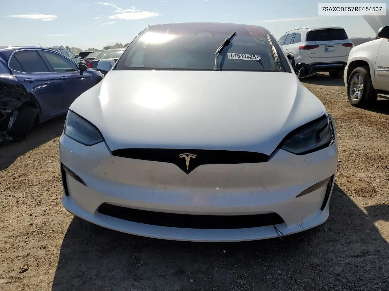 2024 Tesla Model X VIN: 7SAXCDE57RF454507 Lot: 61540525