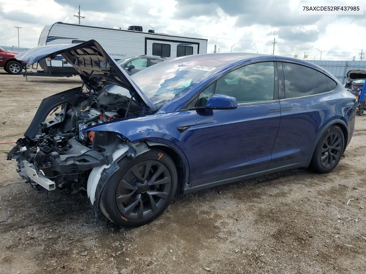 7saxcde52rf437985 7SAXCDE52RF437985 2024 Tesla Model X