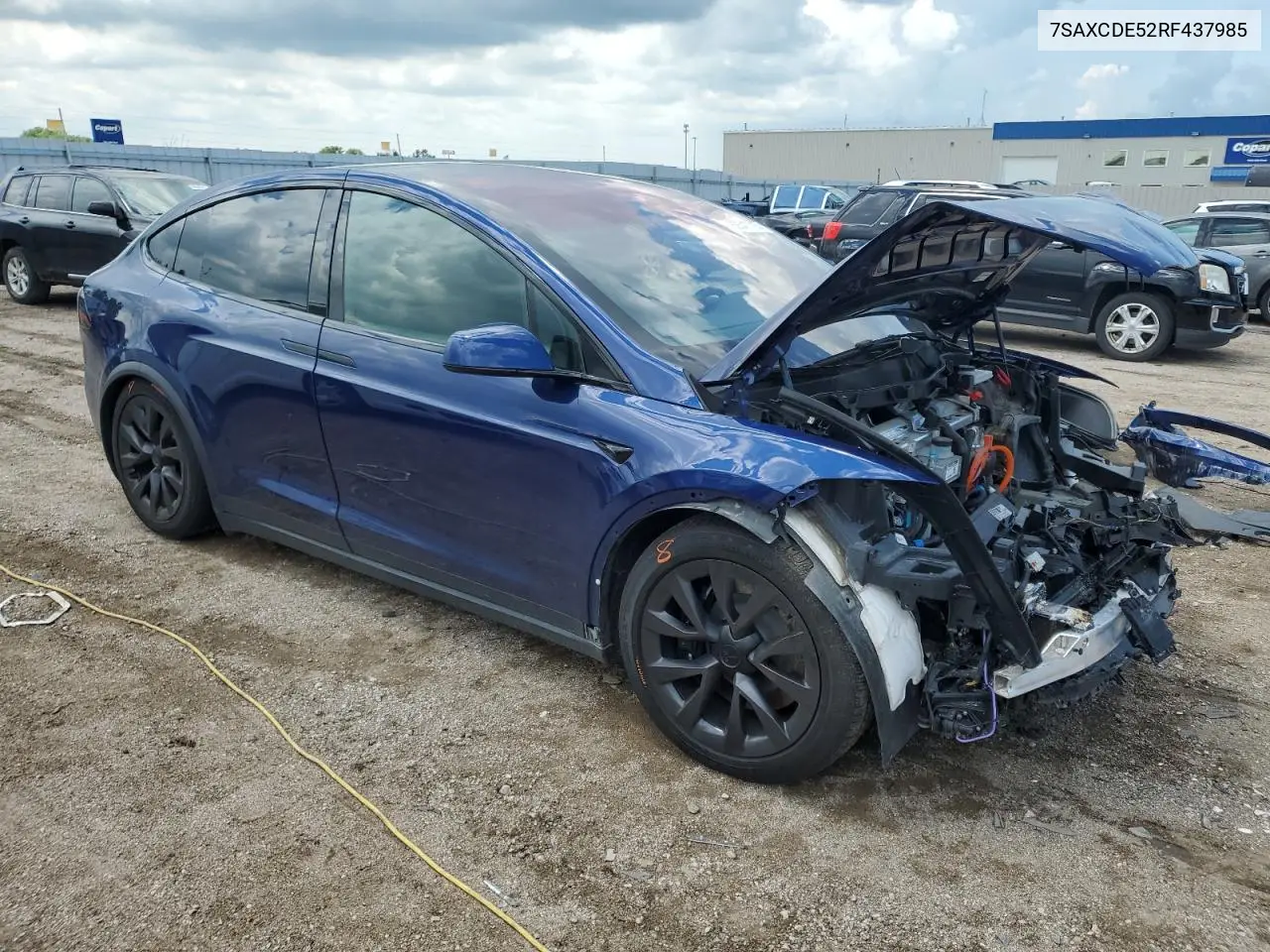 7saxcde52rf437985 7SAXCDE52RF437985 2024 Tesla Model X