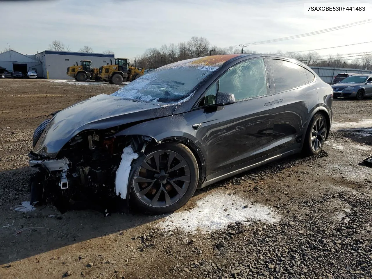 2024 Tesla Model X VIN: 7SAXCBE53RF441483 Lot: 86214554