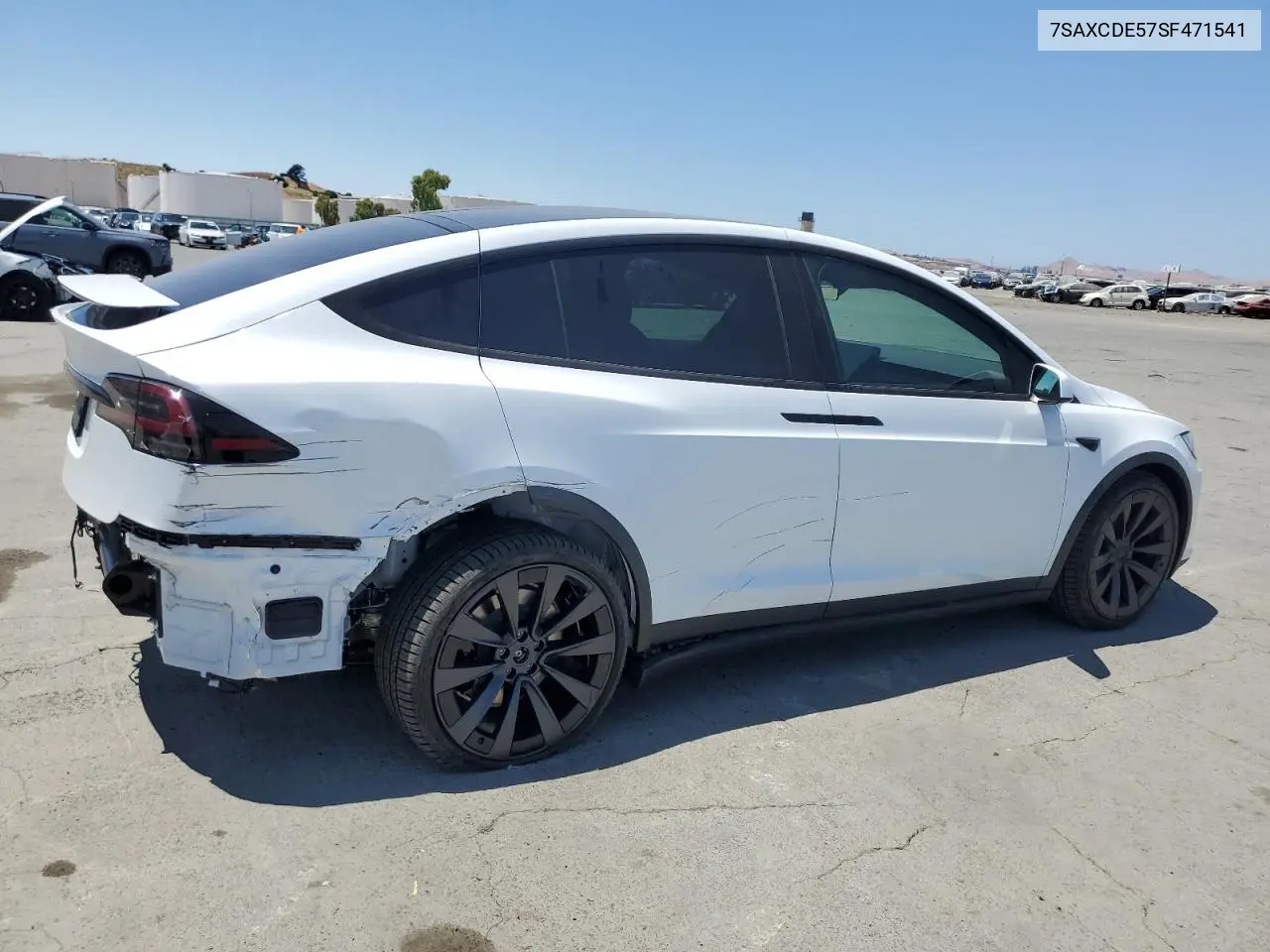 2025 Tesla Model X VIN: 7SAXCDE57SF471541 Lot: 61788905