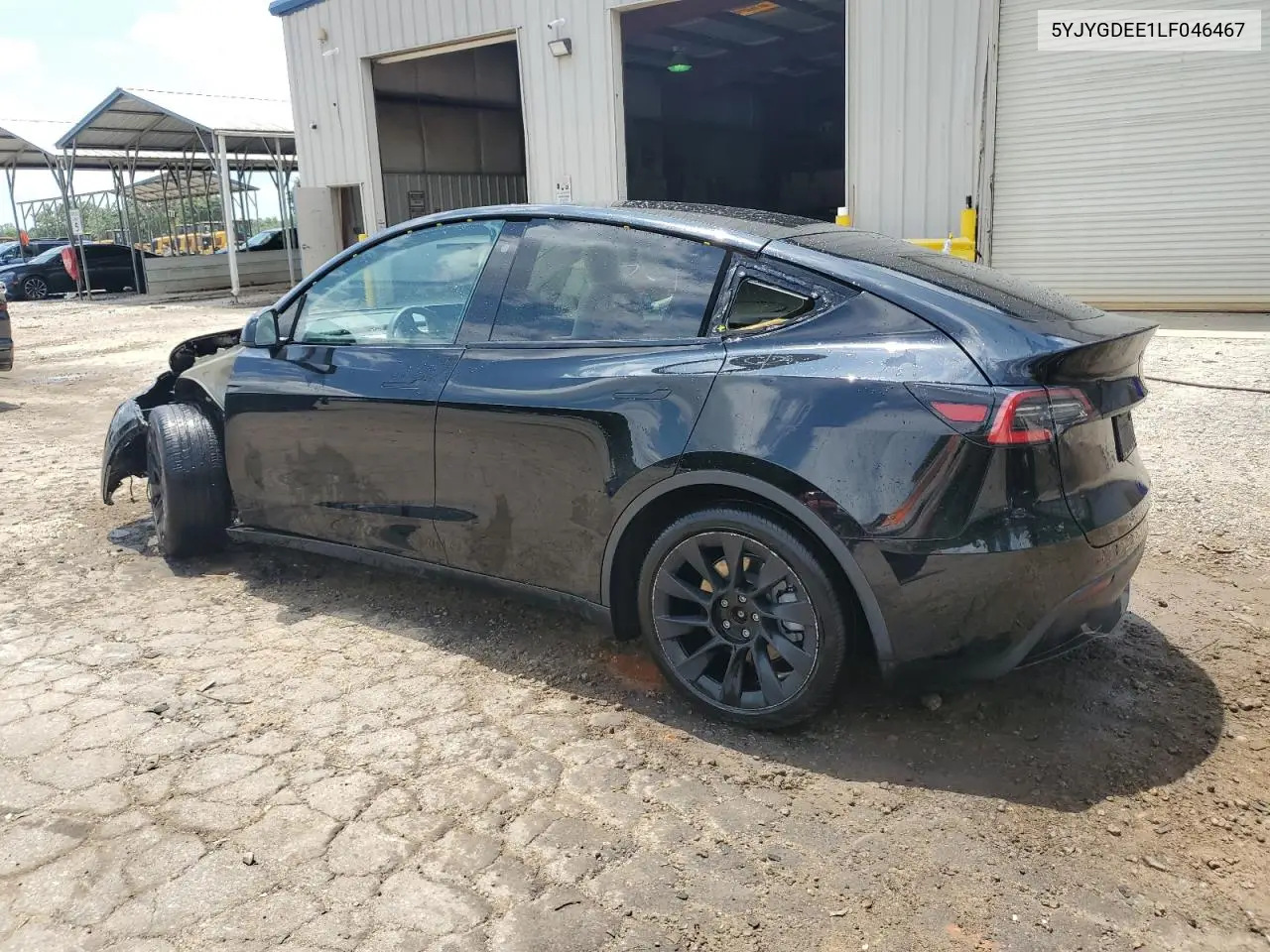 2020 Tesla Model Y VIN: 5YJYGDEE1LF046467 Lot: 56554075
