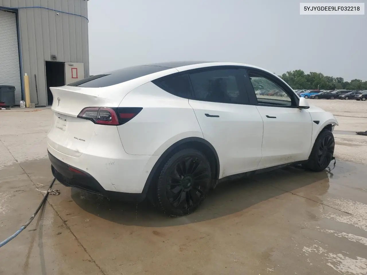 2020 Tesla Model Y VIN: 5YJYGDEE9LF032218 Lot: 59006925