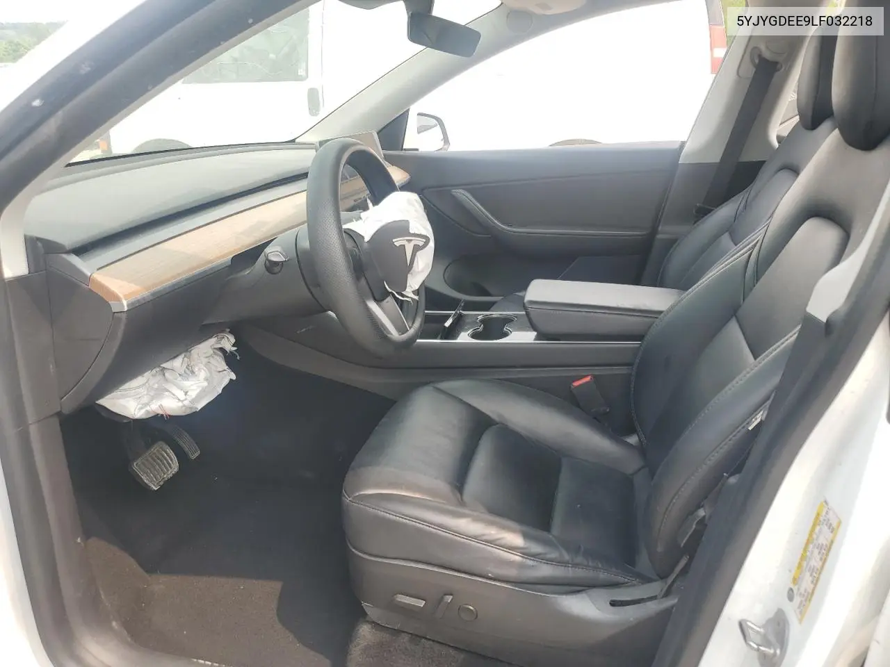 2020 Tesla Model Y VIN: 5YJYGDEE9LF032218 Lot: 59006925