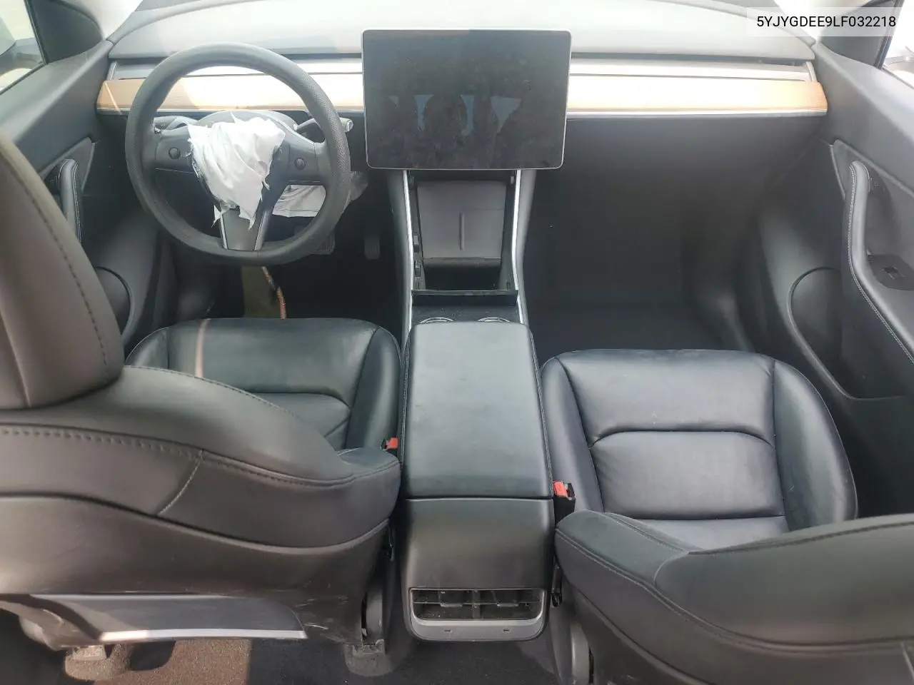 2020 Tesla Model Y VIN: 5YJYGDEE9LF032218 Lot: 59006925