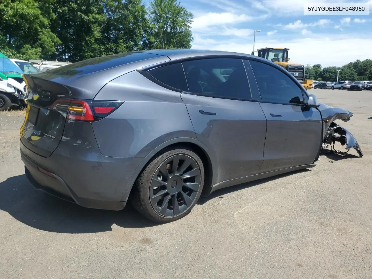 2020 Tesla Model Y VIN: 5YJYGDEE3LF048950 Lot: 65348705