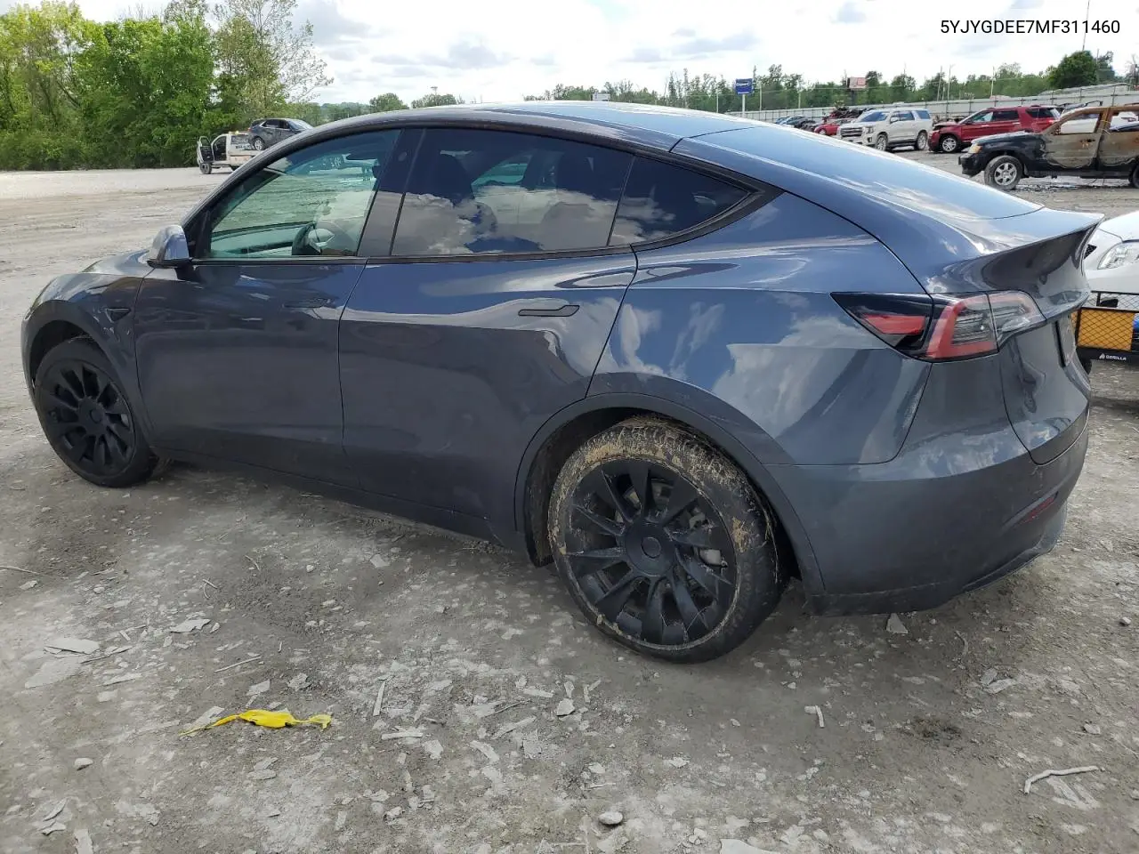 2021 Tesla Model Y VIN: 5YJYGDEE7MF311460 Lot: 56866155