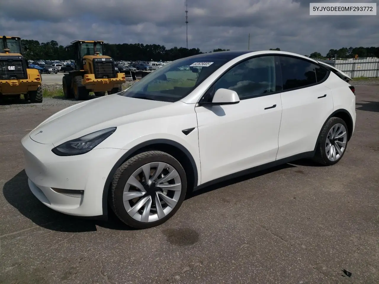 2021 Tesla Model Y VIN: 5YJYGDEE0MF293772 Lot: 62525005
