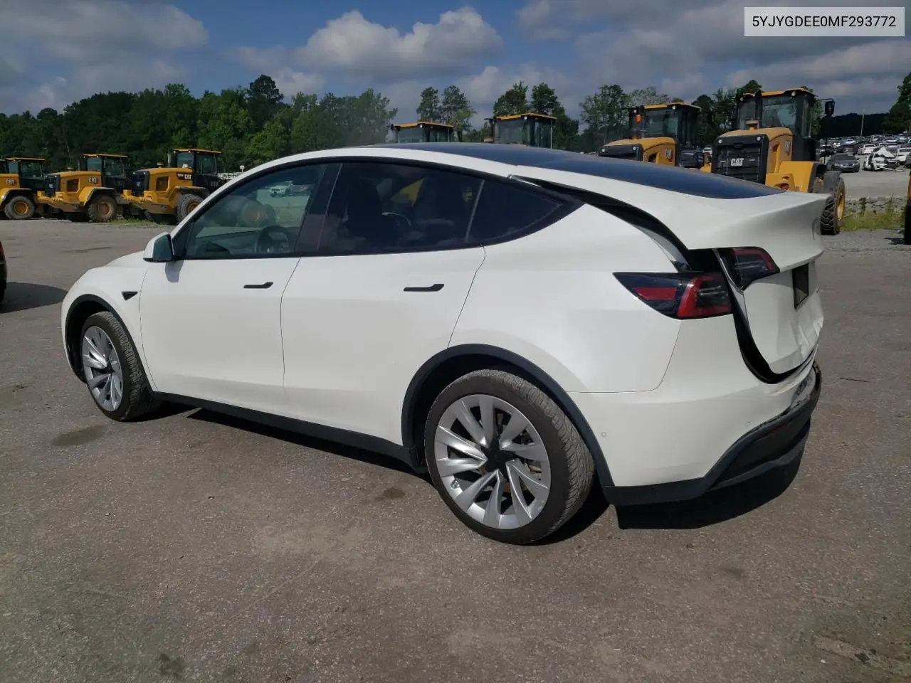 2021 Tesla Model Y VIN: 5YJYGDEE0MF293772 Lot: 62525005
