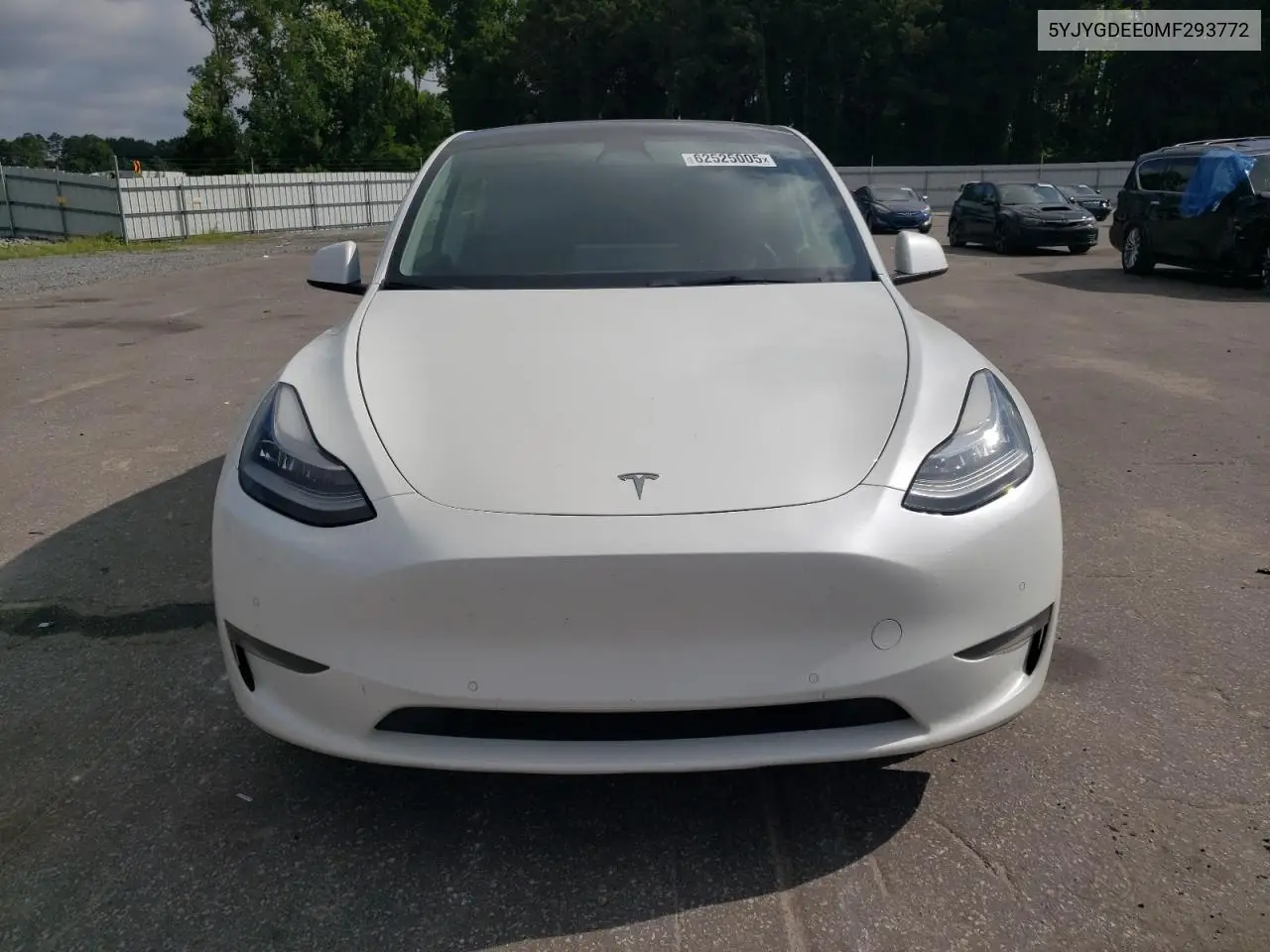 2021 Tesla Model Y VIN: 5YJYGDEE0MF293772 Lot: 62525005