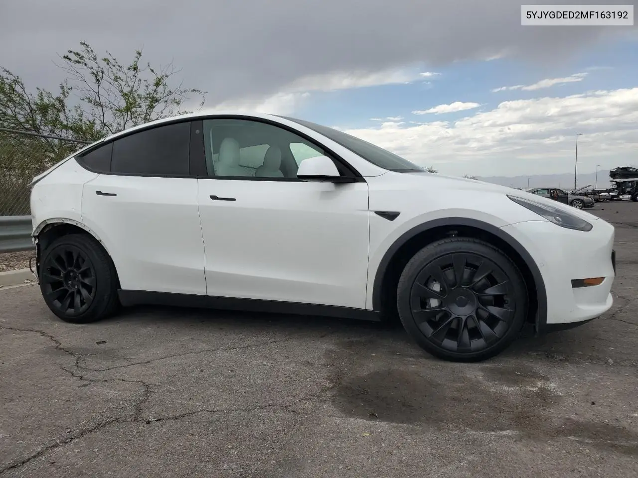 2021 Tesla Model Y VIN: 5YJYGDED2MF163192 Lot: 63441705