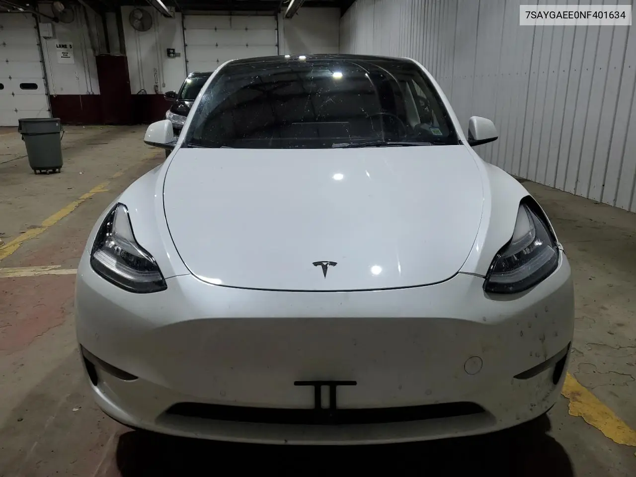 2022 Tesla Model Y VIN: 7SAYGAEE0NF401634 Lot: 44974685