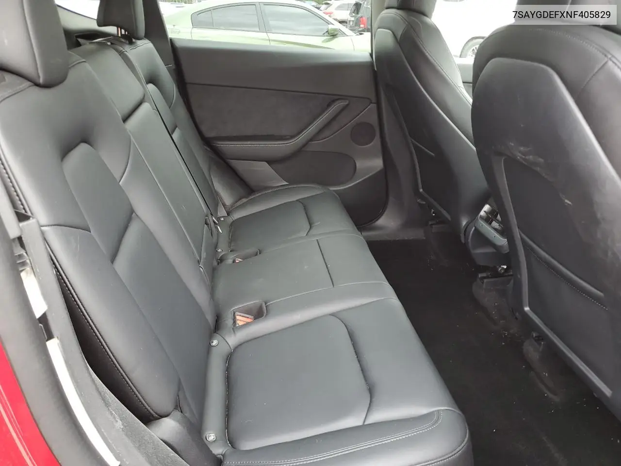 2022 Tesla Model Y VIN: 7SAYGDEFXNF405829 Lot: 56244275