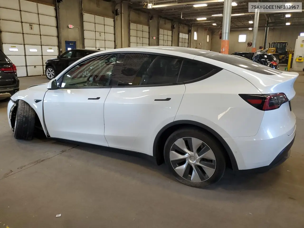 2022 Tesla Model Y VIN: 7SAYGDEE1NF313967 Lot: 56749345
