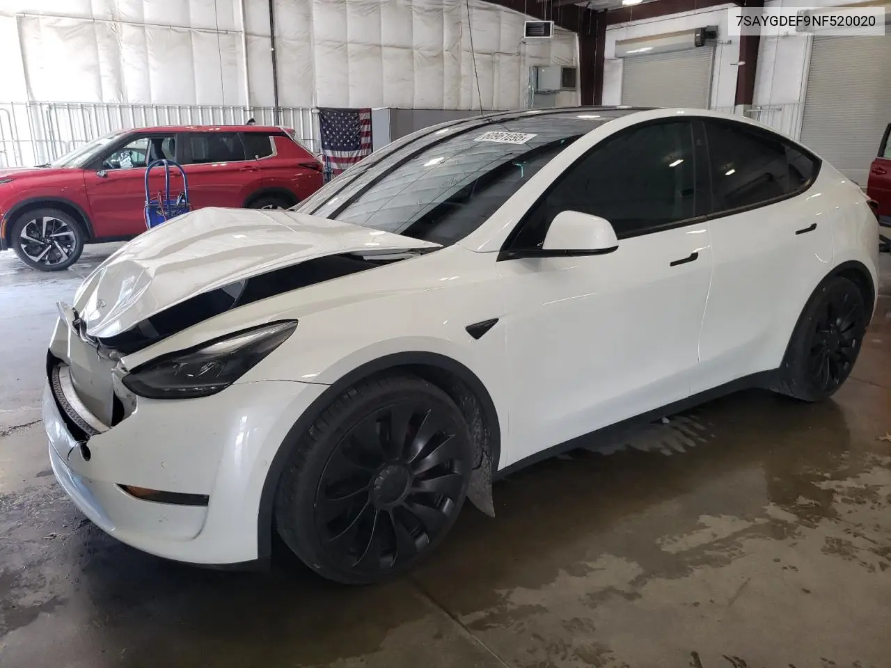 7saygdef9nf520020 7SAYGDEF9NF520020 2022 Tesla Model Y