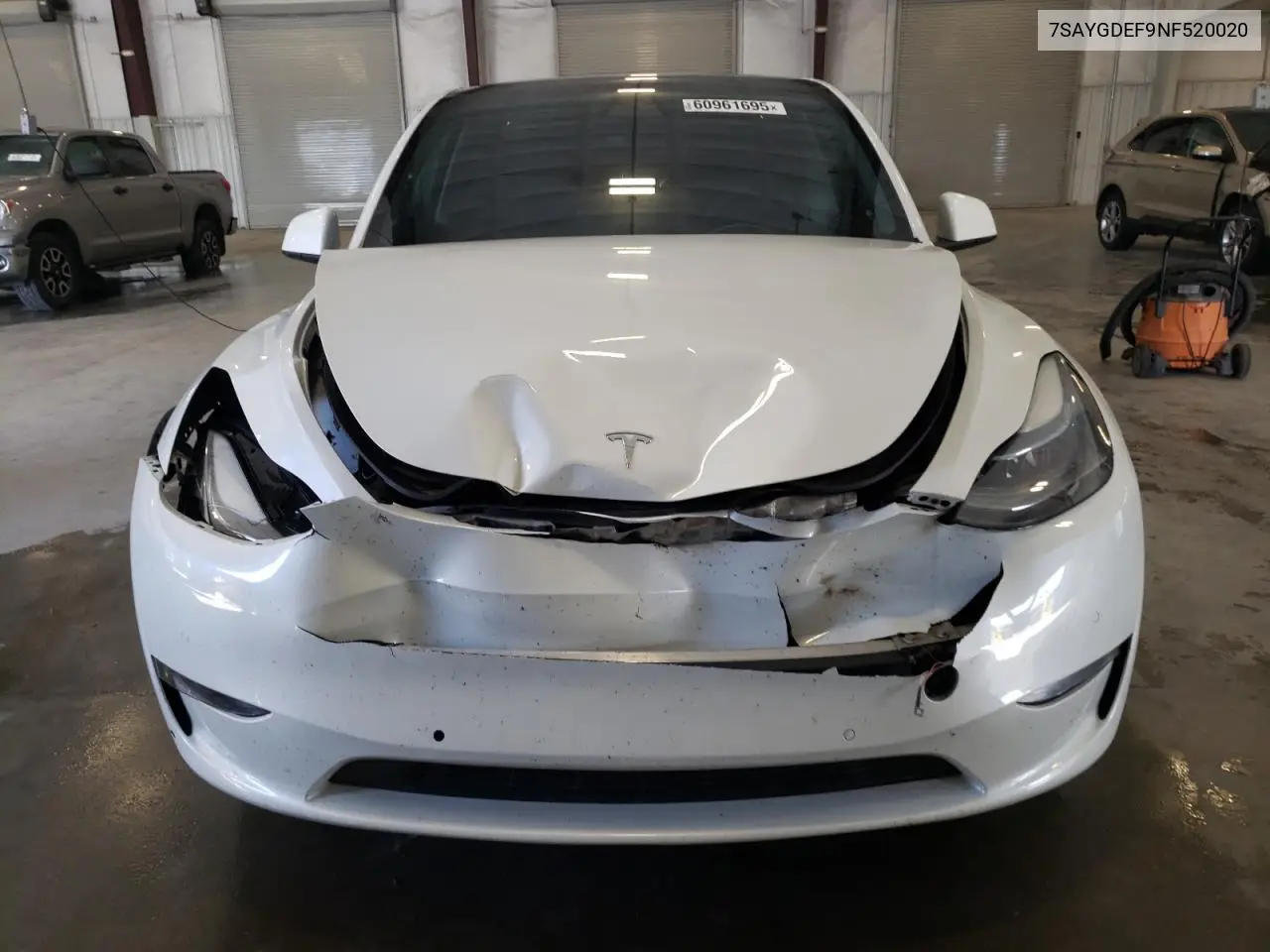 7saygdef9nf520020 7SAYGDEF9NF520020 2022 Tesla Model Y