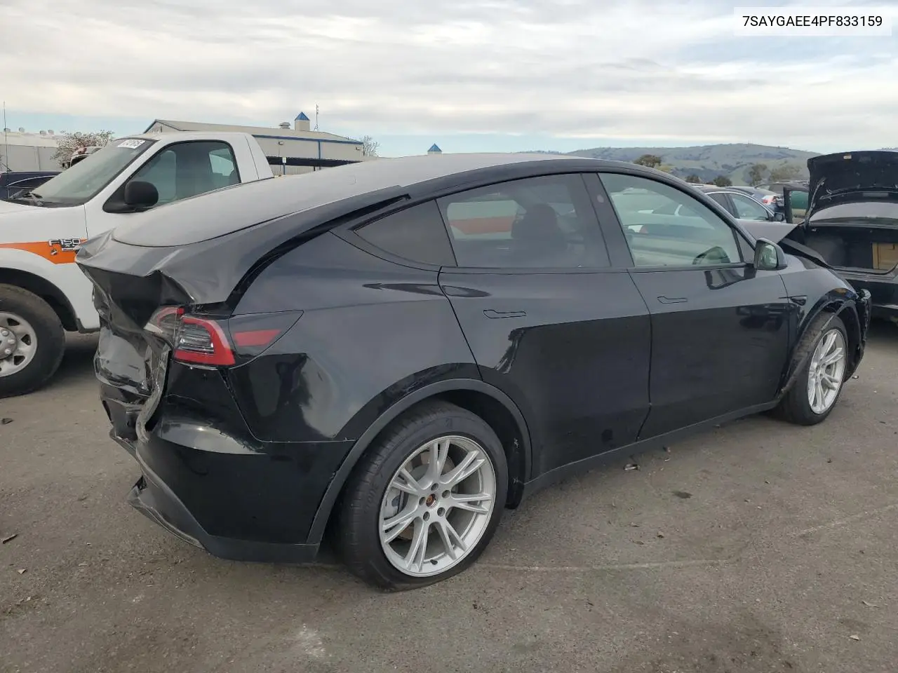2023 Tesla Model Y VIN: 7SAYGAEE4PF833159 Lot: 47582255