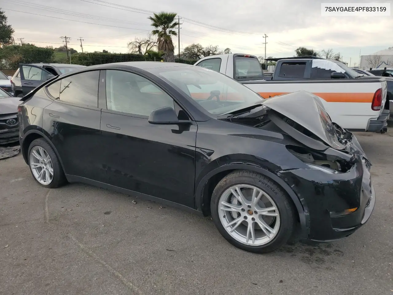 2023 Tesla Model Y VIN: 7SAYGAEE4PF833159 Lot: 47582255