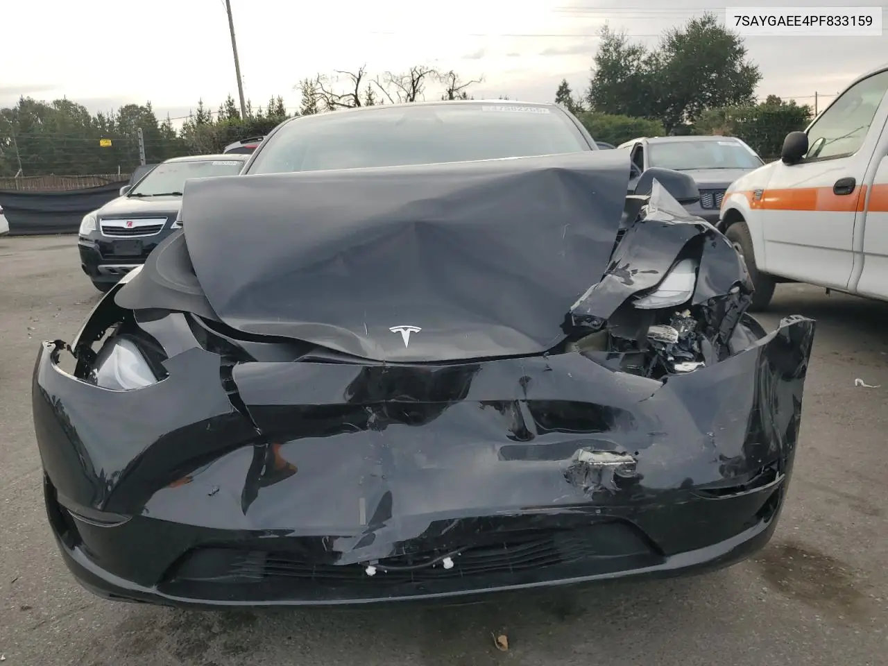 2023 Tesla Model Y VIN: 7SAYGAEE4PF833159 Lot: 47582255