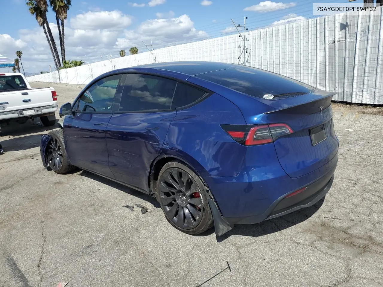 2023 Tesla Model Y VIN: 7SAYGDEF0PF894132 Lot: 48062595