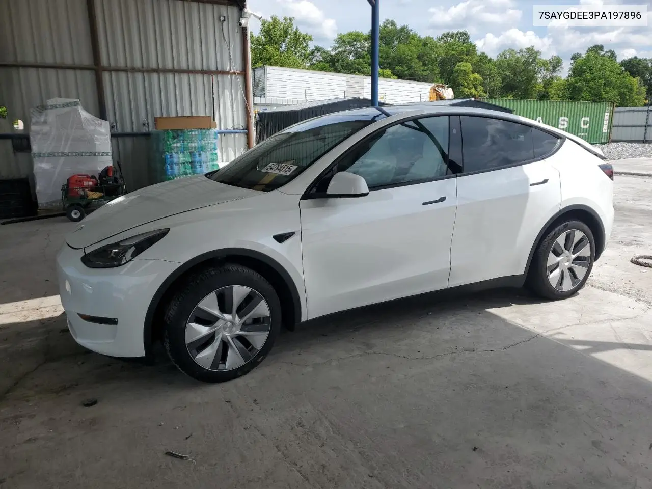 2023 Tesla Model Y VIN: 7SAYGDEE3PA197896 Lot: 54794515