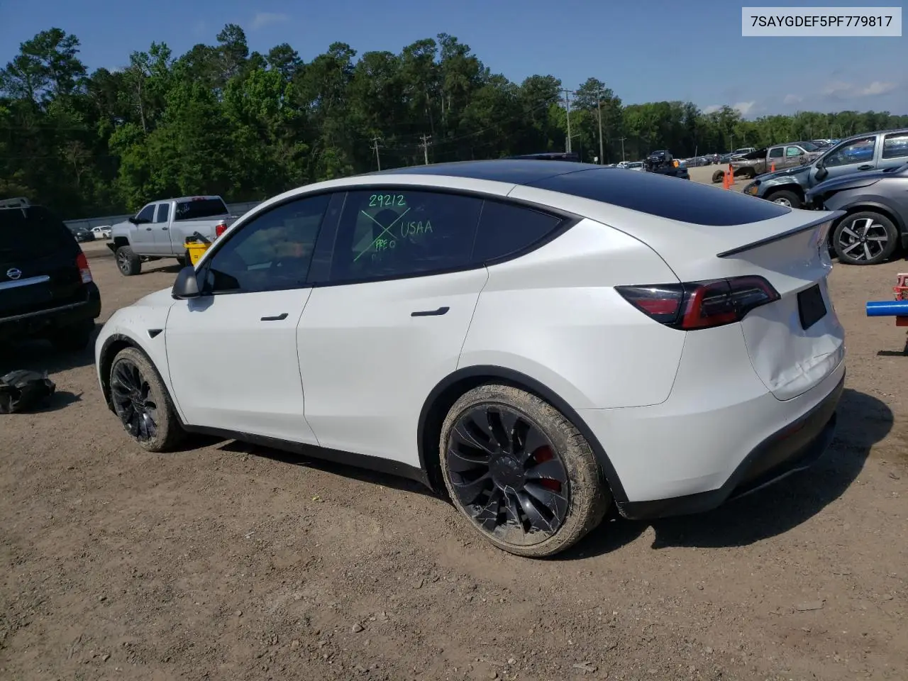 2023 Tesla Model Y VIN: 7SAYGDEF5PF779817 Lot: 56094645