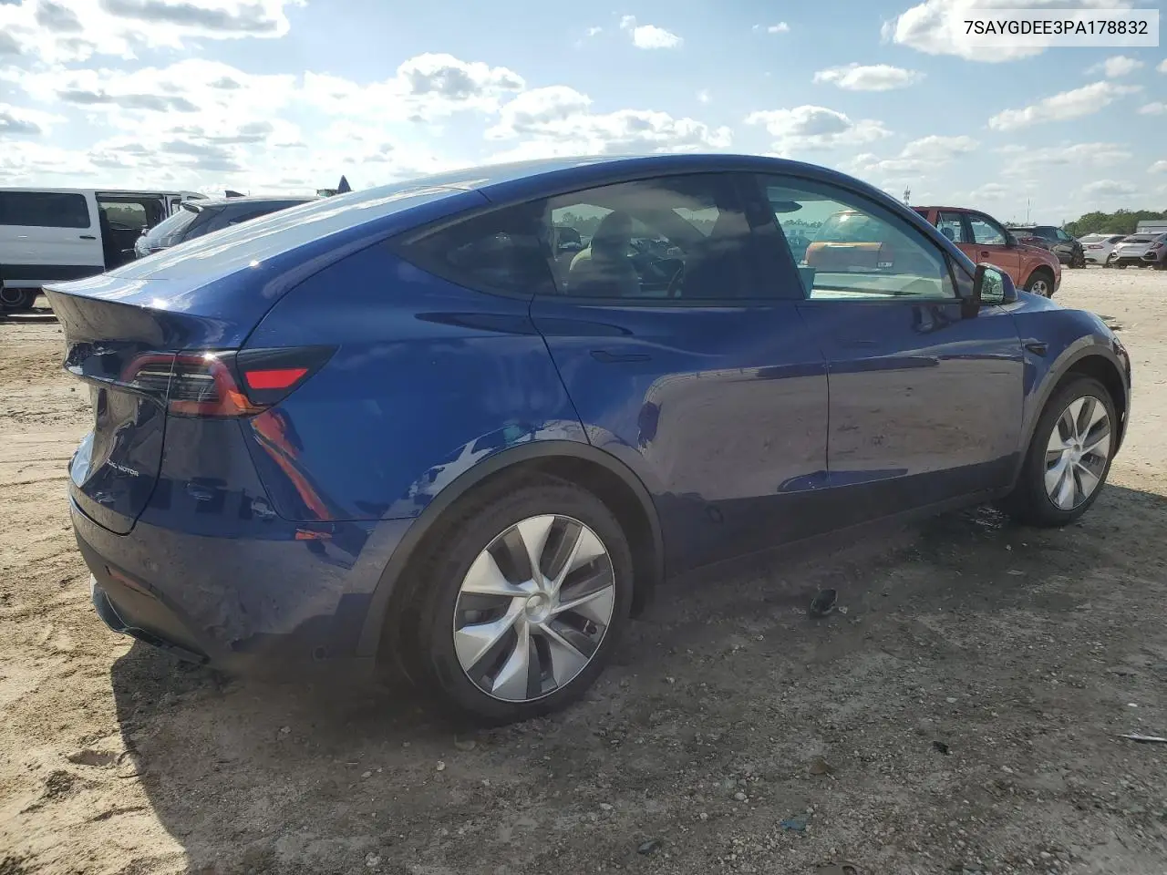 7saygdee3pa178832 7SAYGDEE3PA178832 2023 Tesla Model Y