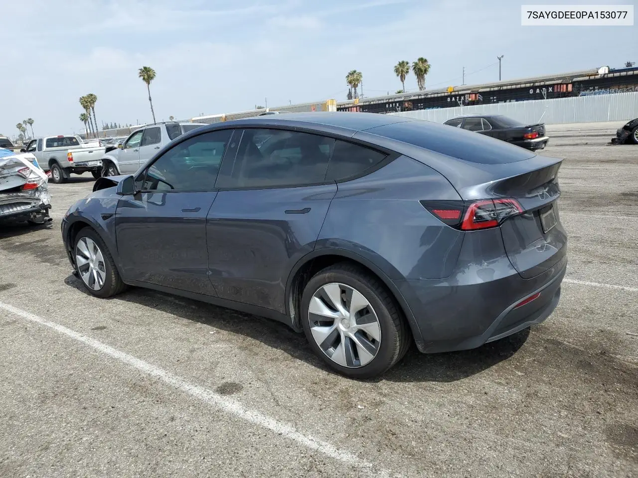 2023 Tesla Model Y VIN: 7SAYGDEE0PA153077 Lot: 58527055