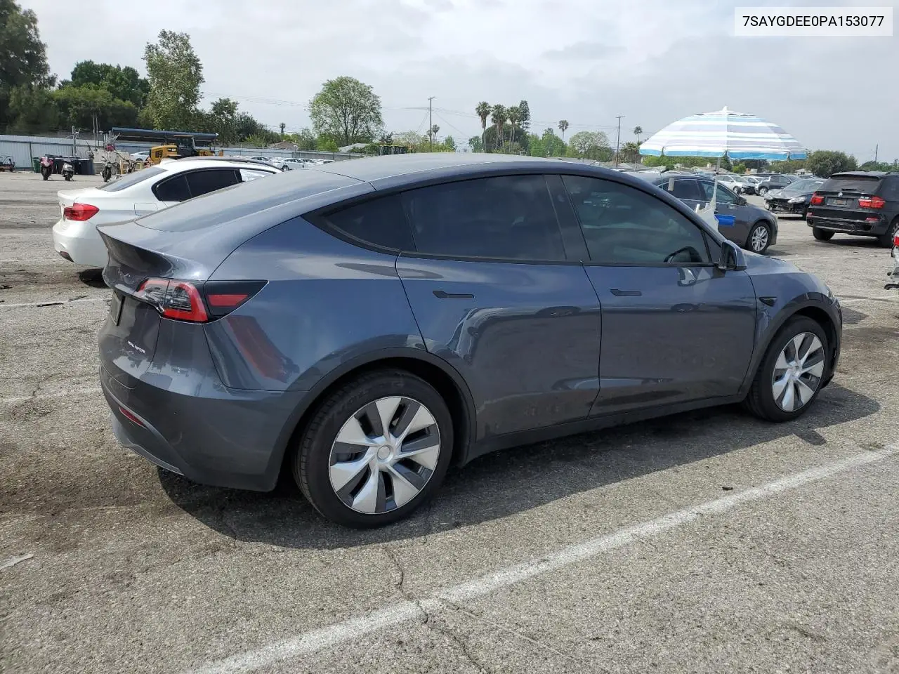 2023 Tesla Model Y VIN: 7SAYGDEE0PA153077 Lot: 58527055